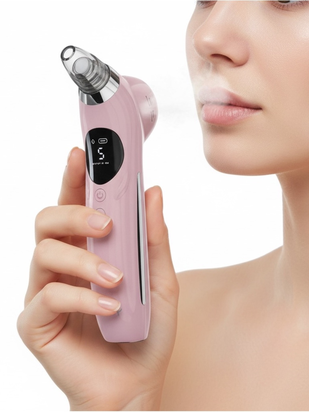 Pink Electric Blackhead Pore Vacuum Extractor